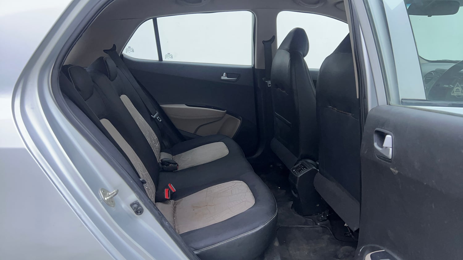 Used 2013 Hyundai Grand i10 Sportz 1.1 CRDi Diesel Manual interior RIGHT SIDE REAR DOOR CABIN VIEW