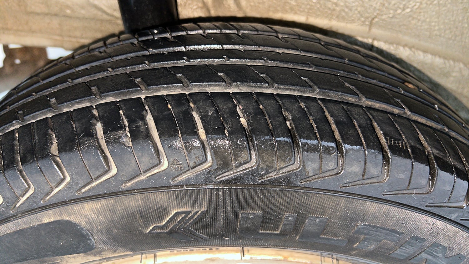 Used 2024 Maruti Suzuki Wagon R LXI 1.0 CNG Cng Manual tyres RIGHT REAR TYRE TREAD VIEW