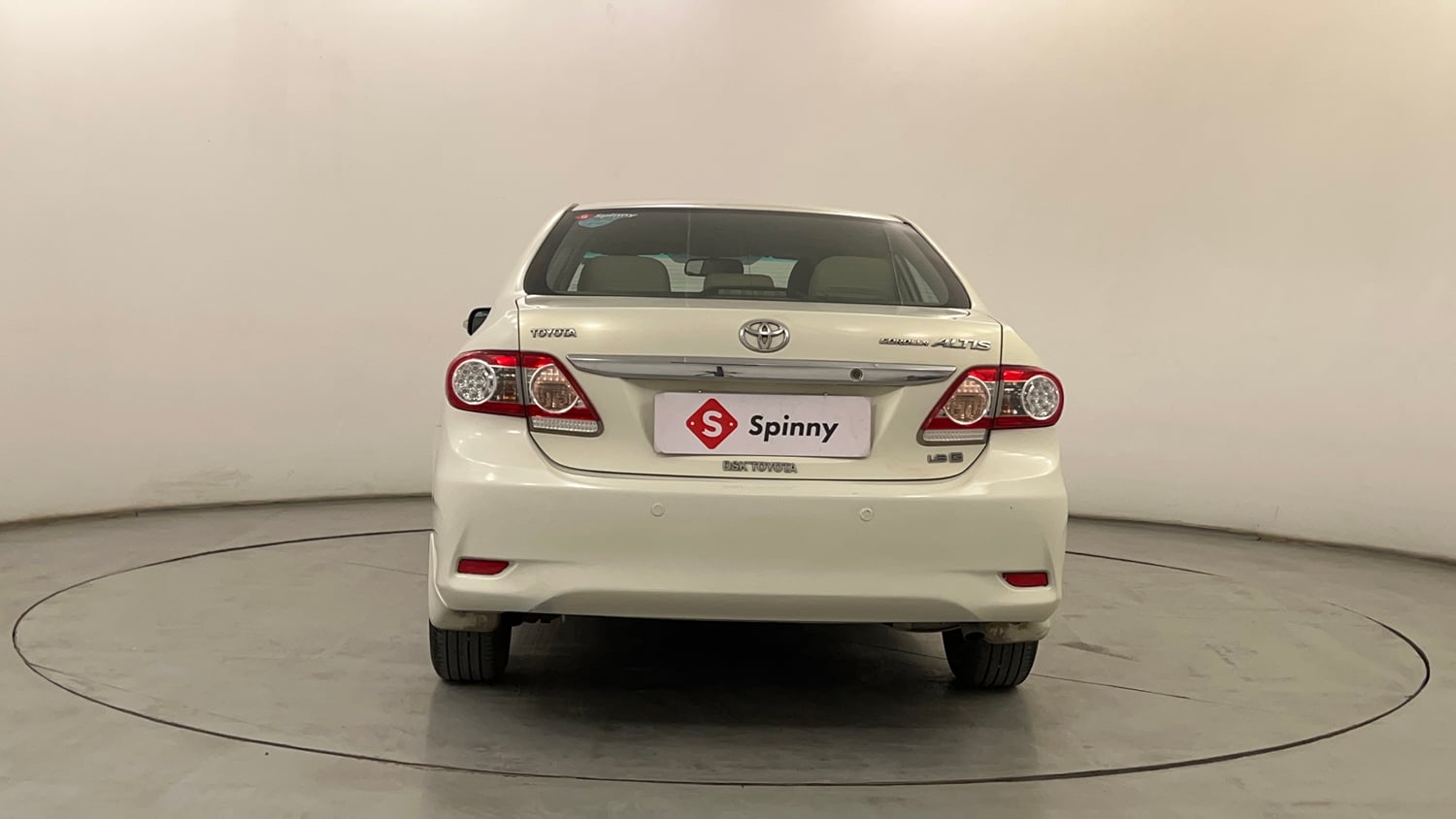 Used 2013 Toyota Corolla Altis 1.8 G Petrol Manual exterior BACK VIEW