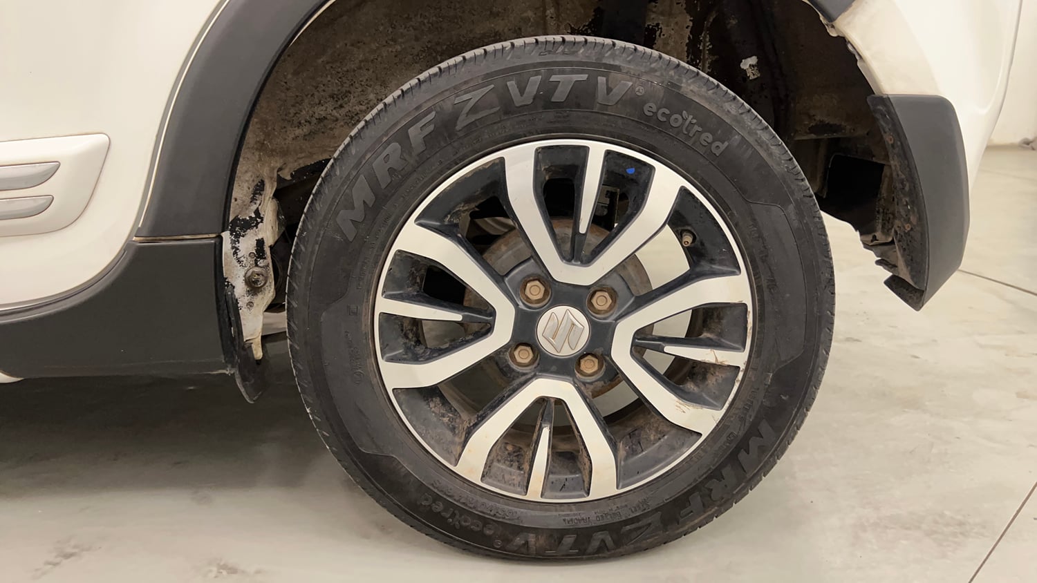 Used 2023 Maruti Suzuki Wagon R VXI 1.0 CNG Cng Manual tyres LEFT REAR TYRE RIM VIEW