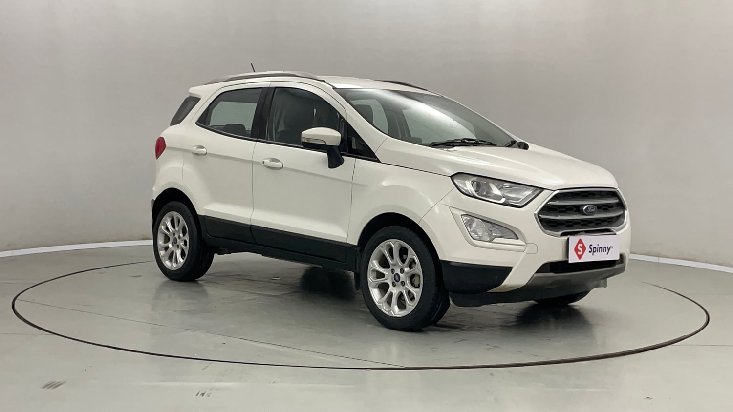Used 2018 Ford EcoSport Titanium + 1.5L TDCi Diesel Manual exterior RIGHT FRONT CORNER VIEW