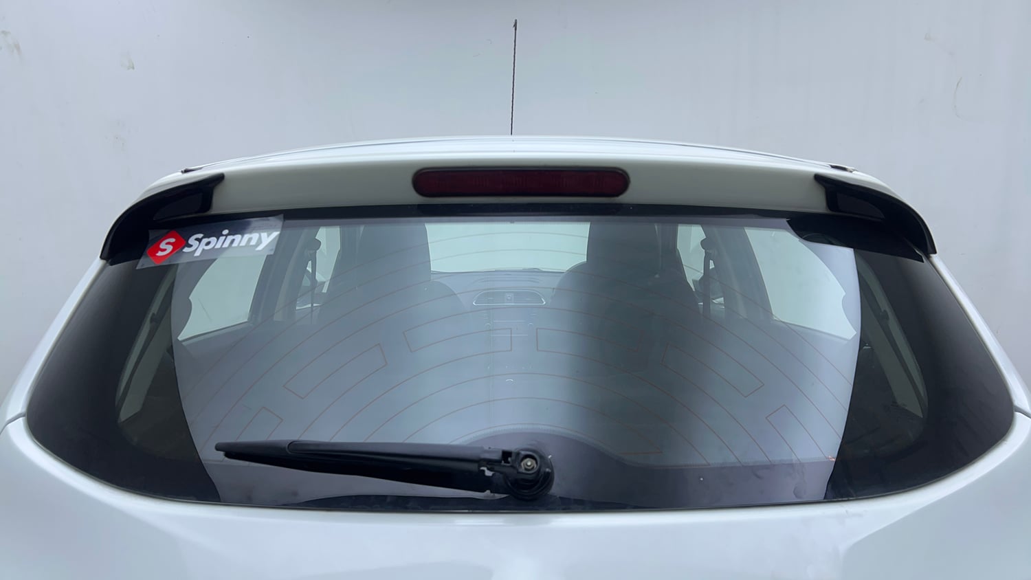 Used 2017 Tata Tiago Revotron XZ Petrol Manual exterior BACK WINDSHIELD VIEW