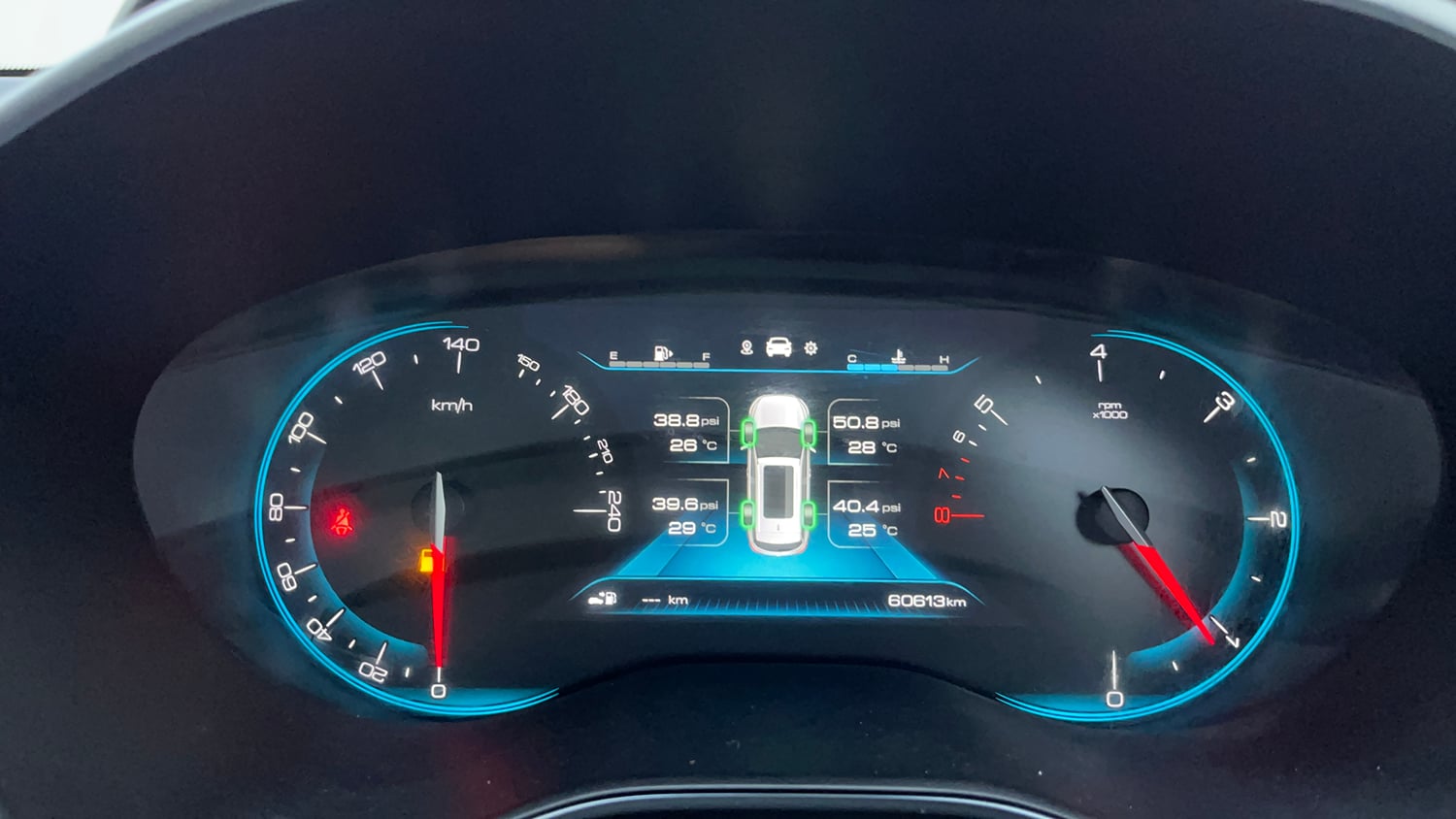 Used 2019 MG Motors Hector Sharp 2.0 Diesel Diesel Manual interior CLUSTERMETER VIEW