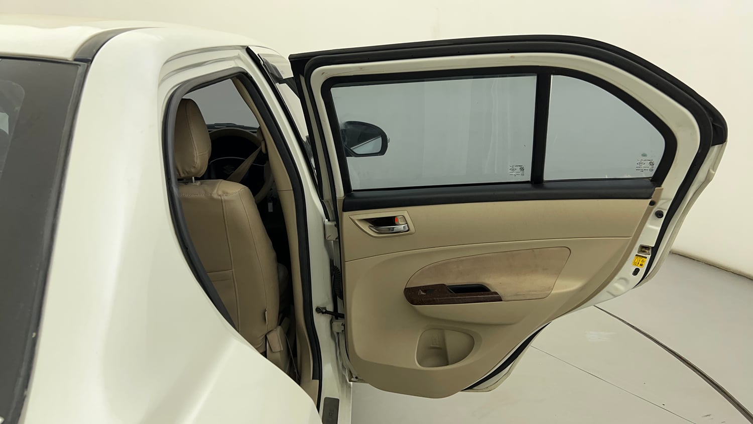 Used 2016 Maruti Suzuki Swift Dzire VXI Petrol Manual interior RIGHT REAR DOOR OPEN VIEW