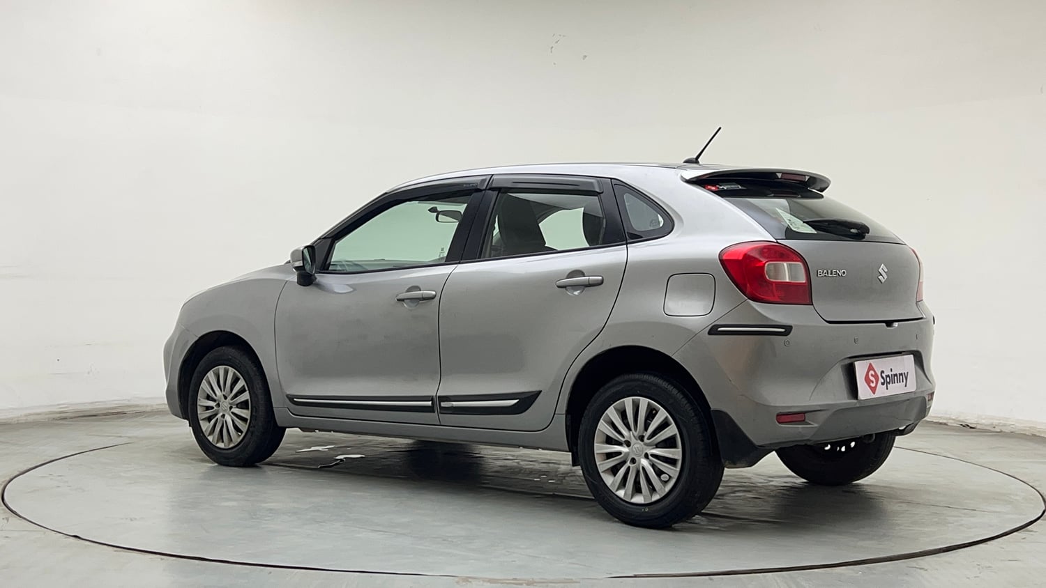 Used 2019 Maruti Suzuki Baleno Delta Petrol Manual exterior LEFT REAR CORNER VIEW