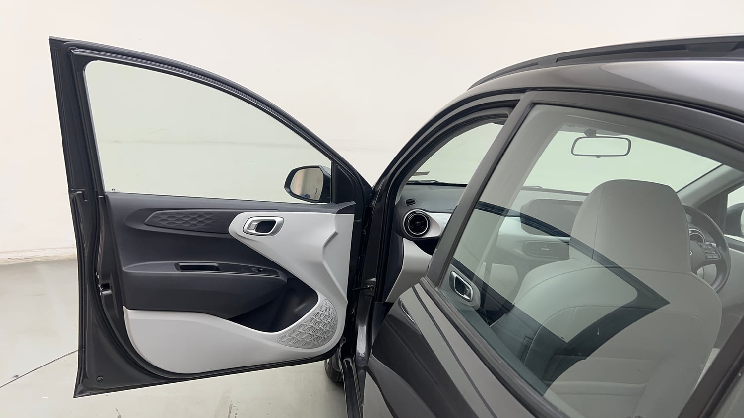 Used 2024 Hyundai Grand i10 Nios Sportz 1.2 Kappa AMT Petrol Automatic interior LEFT FRONT DOOR OPEN VIEW