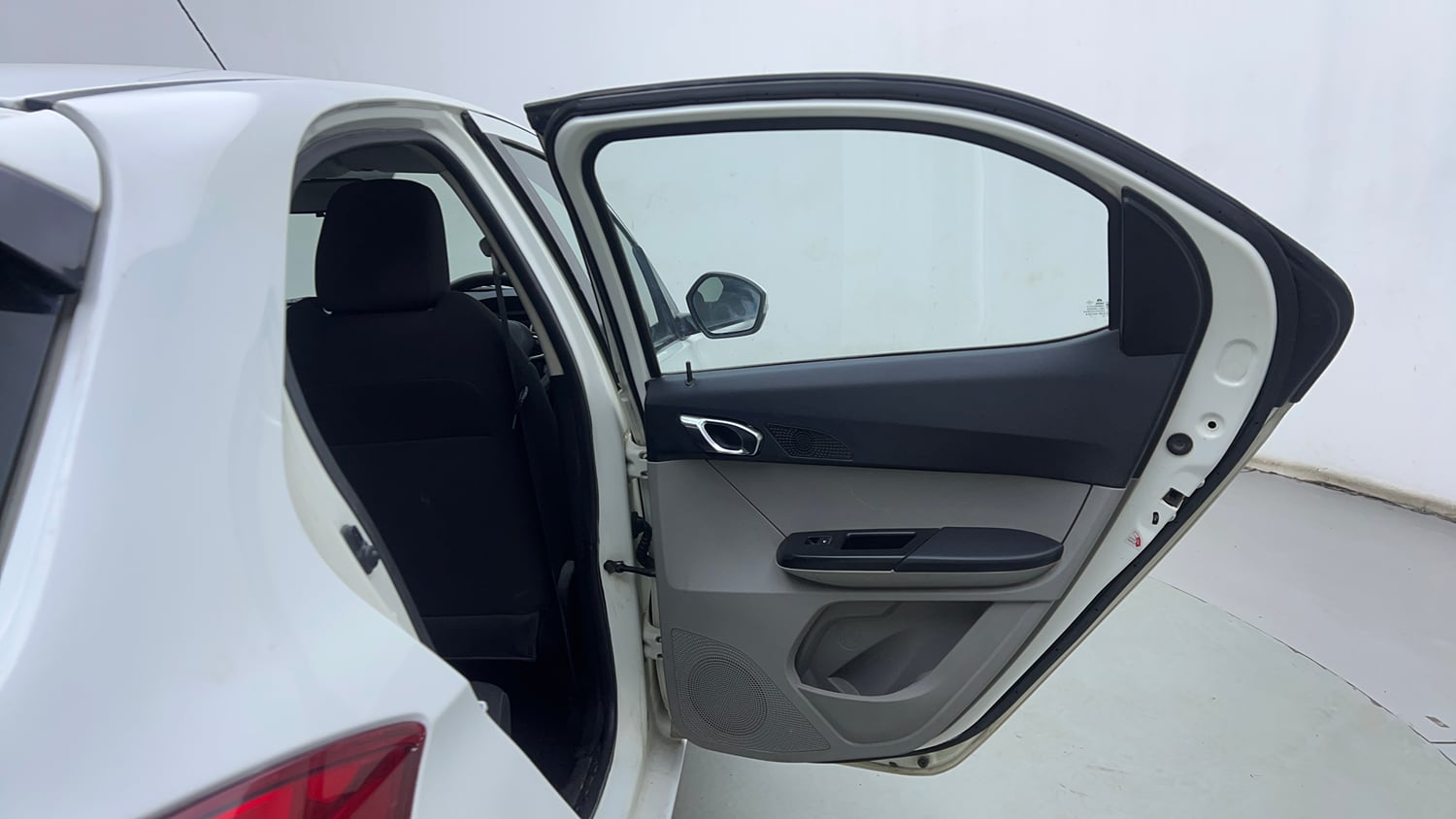 Used 2017 Tata Tiago Revotron XZ Petrol Manual interior RIGHT REAR DOOR OPEN VIEW