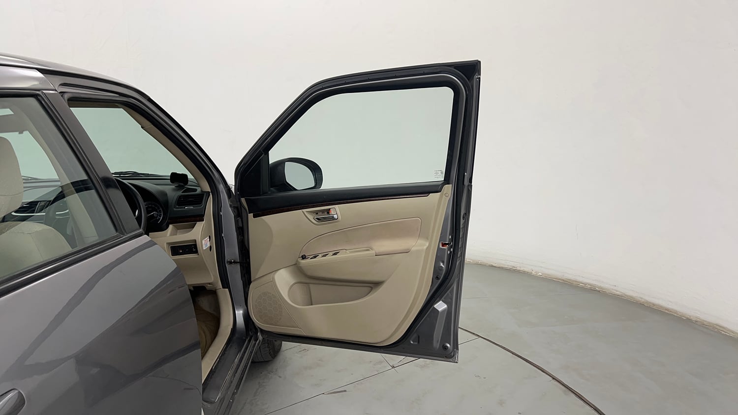 Used 2012 Maruti Suzuki Swift Dzire VXI Petrol Manual interior RIGHT FRONT DOOR OPEN VIEW