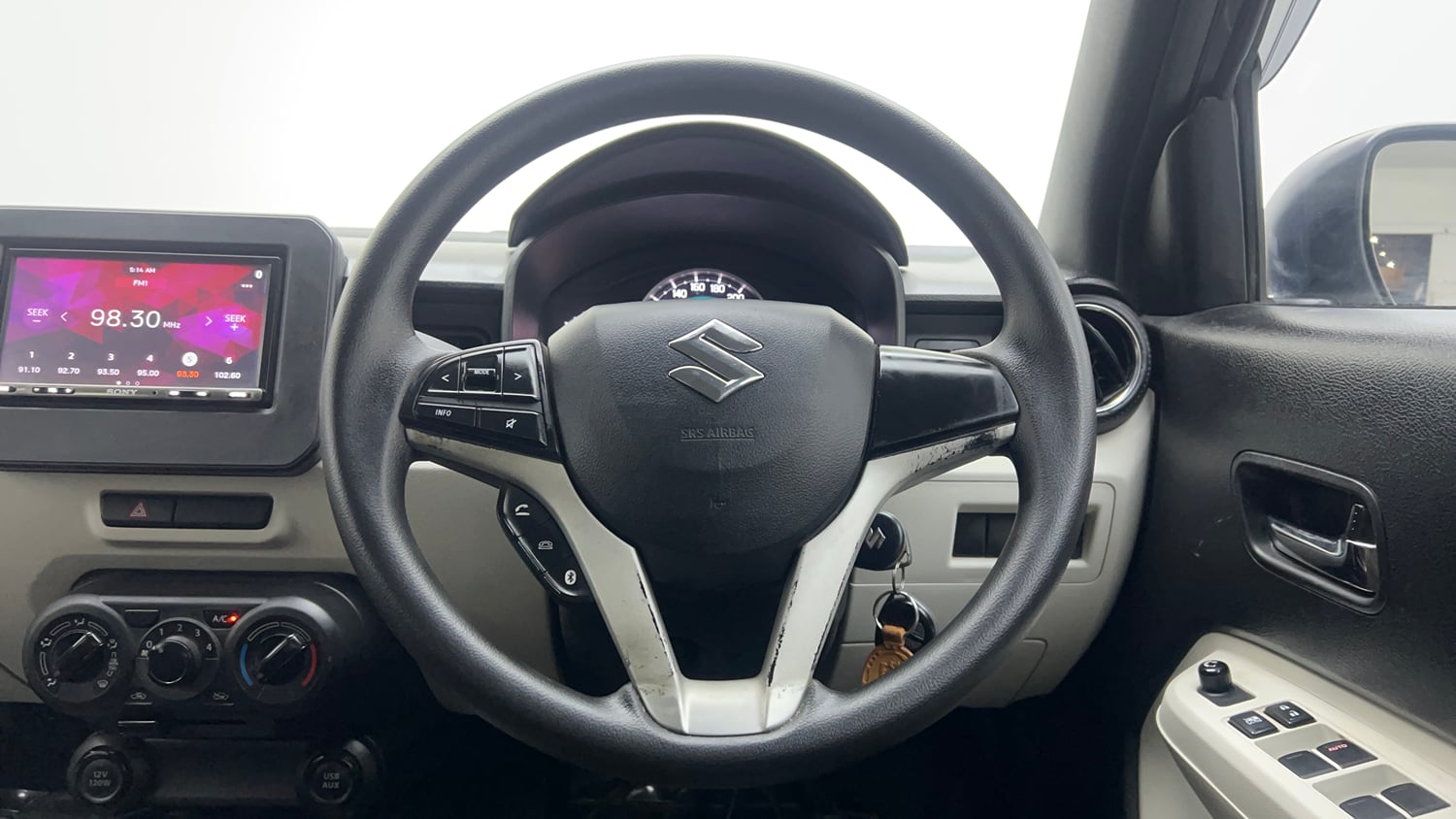 Used 2020 Maruti Suzuki Ignis Delta 1.2 AMT Petrol Automatic interior STEERING VIEW