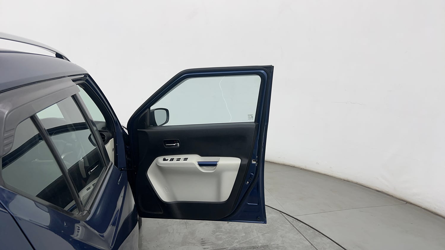 Used 2022 Maruti Suzuki Ignis Zeta 1.2 AMT Petrol Automatic interior RIGHT FRONT DOOR OPEN VIEW