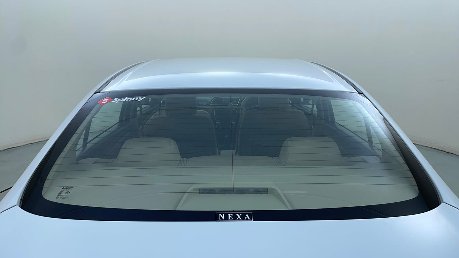 Used 2020 Maruti Suzuki Ciaz Delta Hybrid 1.5 AT Petrol Automatic exterior BACK WINDSHIELD VIEW