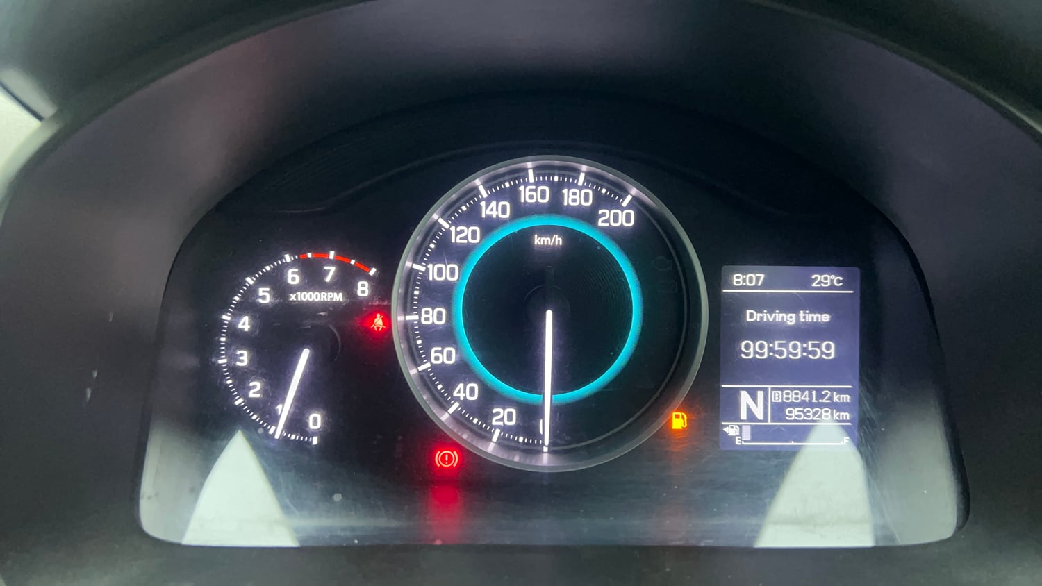 Used 2020 Maruti Suzuki Ignis Delta 1.2 AMT Petrol Automatic interior CLUSTERMETER VIEW
