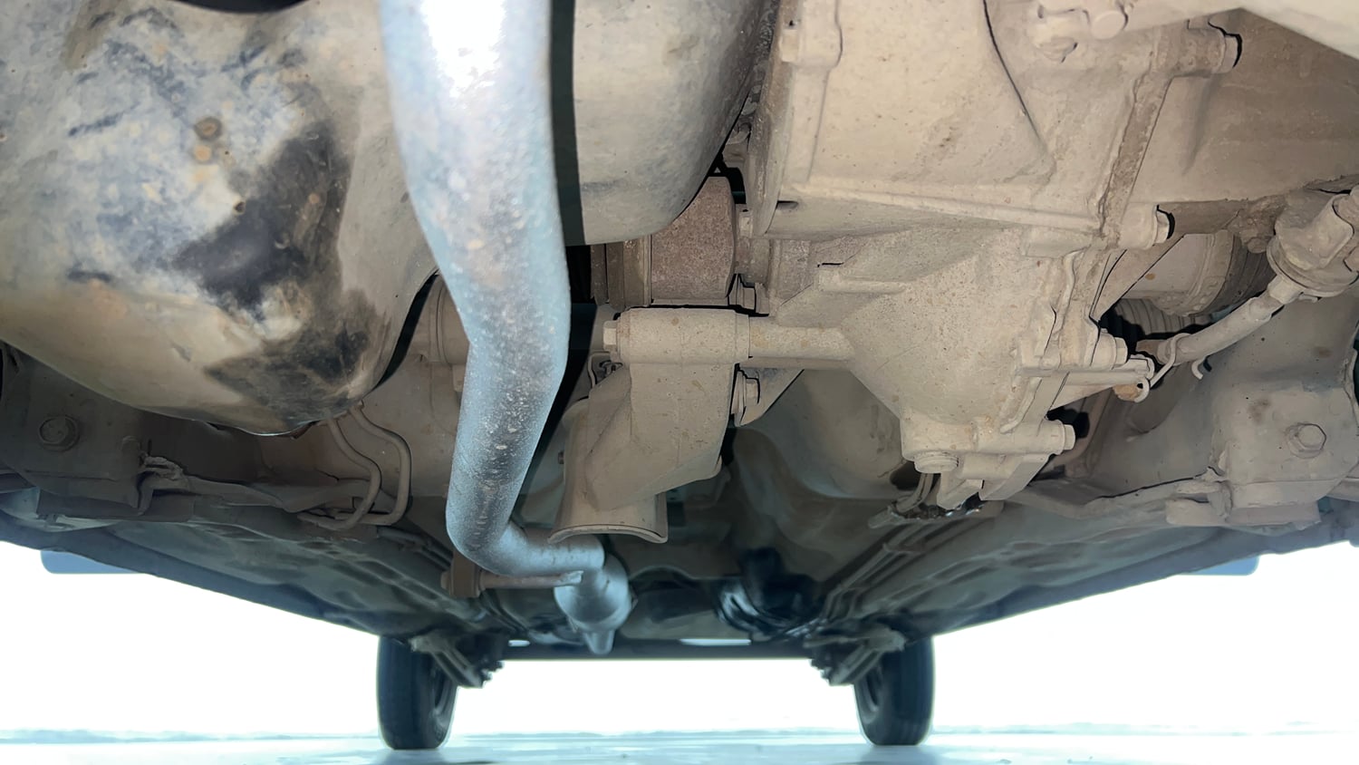 Used 2022 Maruti Suzuki Alto 800 LXi (O) CNG Cng Manual extra FRONT LEFT UNDERBODY VIEW