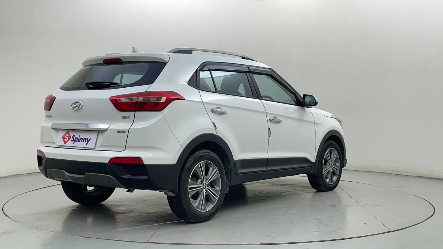 Used 2016 Hyundai Creta 1.6 SX Plus AT Petrol Petrol Automatic exterior RIGHT REAR CORNER VIEW