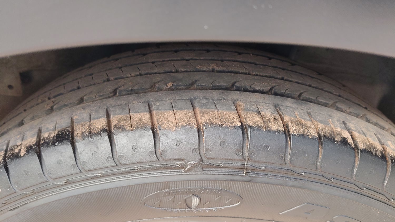 Used 2021 Honda WR-V SV MT Petrol Petrol Manual tyres LEFT REAR TYRE TREAD VIEW