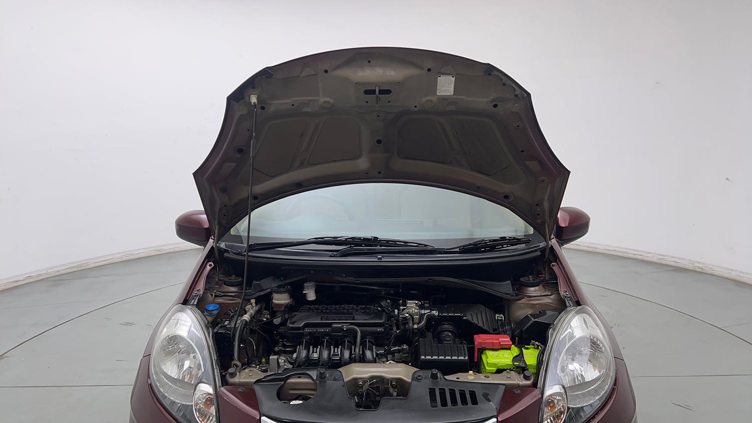 Used 2014 Honda Amaze 1.2 SX i-VTEC Petrol Manual engine ENGINE & BONNET OPEN FRONT VIEW