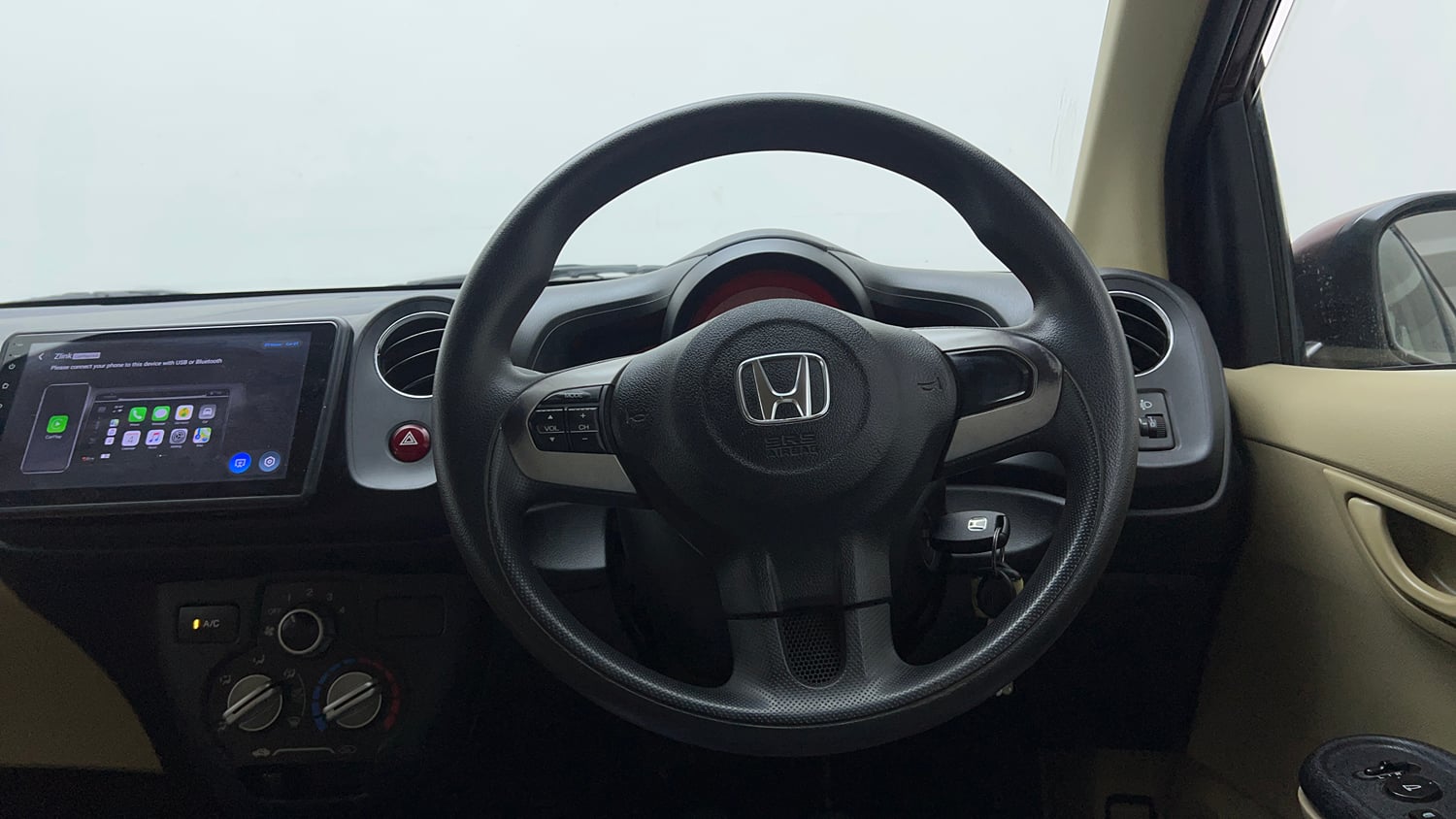 Used 2014 Honda Amaze 1.2 SX i-VTEC Petrol Manual interior STEERING VIEW