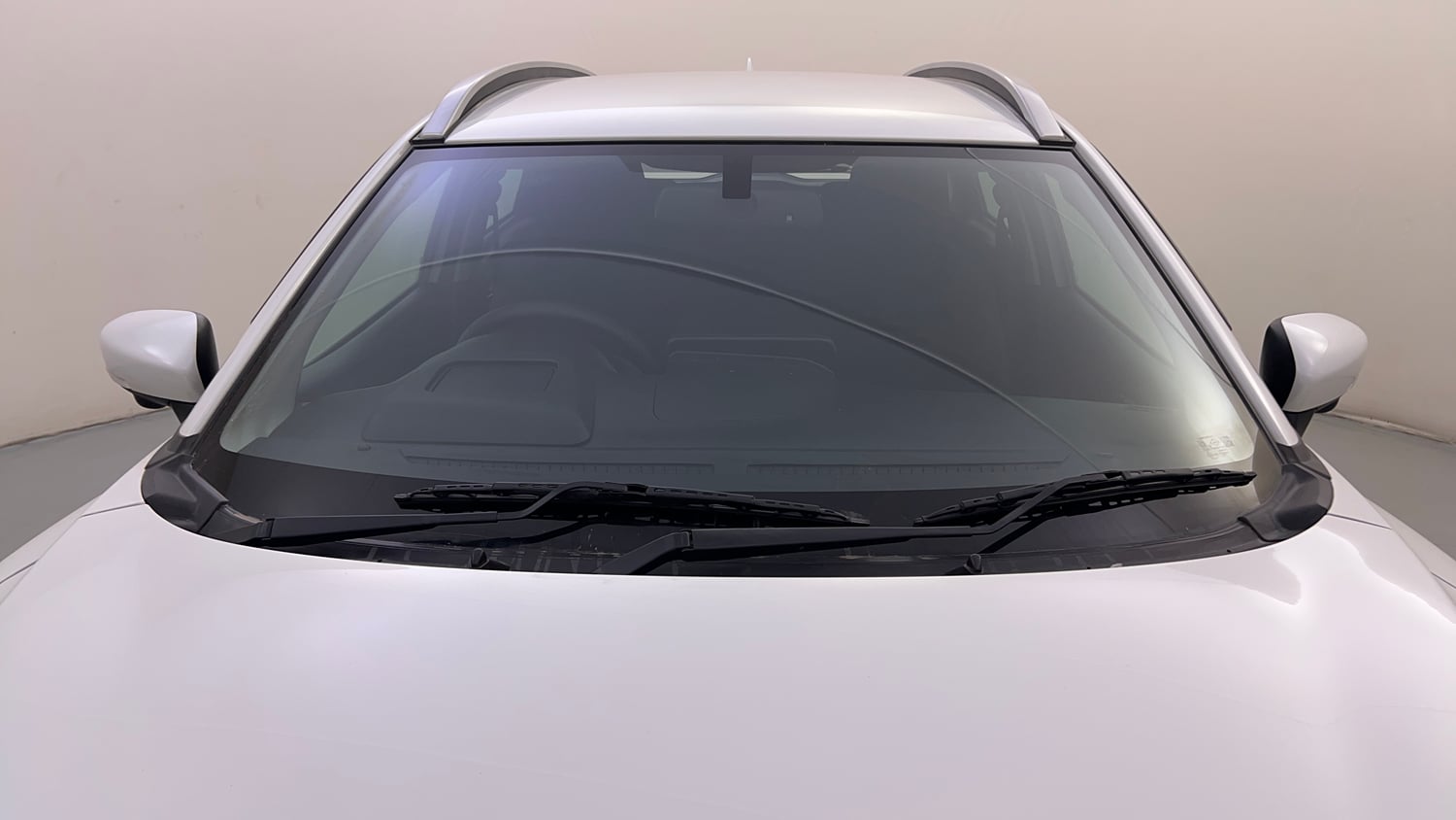Used 2024 Maruti Suzuki Fronx Alpha 1.0L Turbo 6 AT Petrol Automatic exterior FRONT WINDSHIELD VIEW