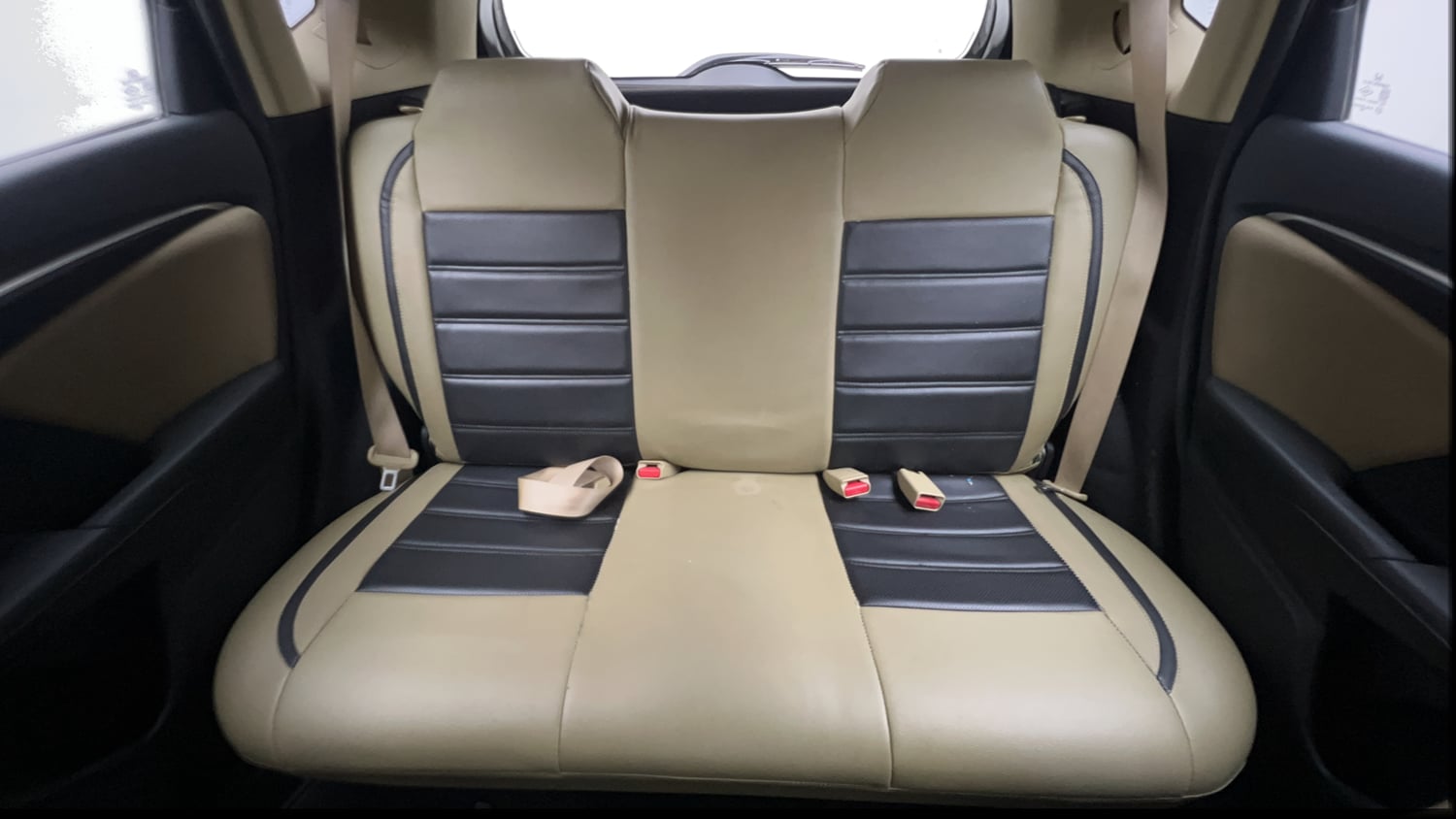 Used 2016 Honda Jazz V AT Petrol Petrol Automatic interior REAR SEAT CONDITION VIEW