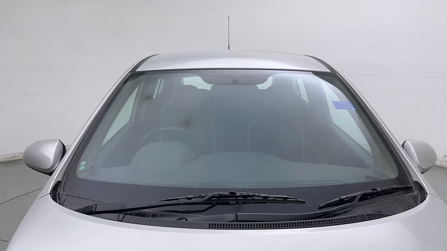 Used 2016 Hyundai Grand i10 Magna 1.2 Kappa VTVT Petrol Manual exterior FRONT WINDSHIELD VIEW