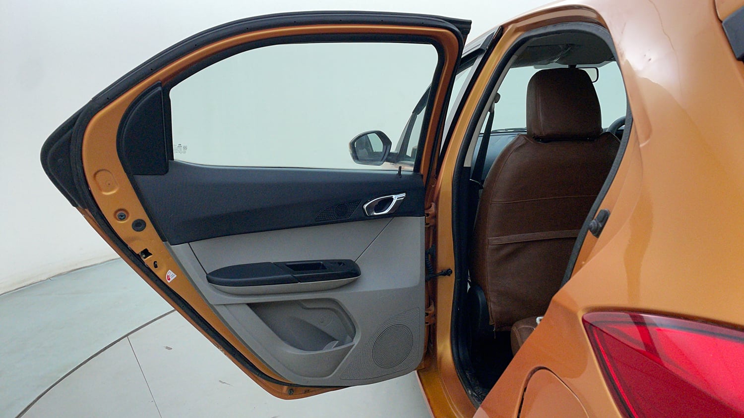 Used 2018 Tata Tiago Revotron XZ Petrol Manual interior LEFT REAR DOOR OPEN VIEW