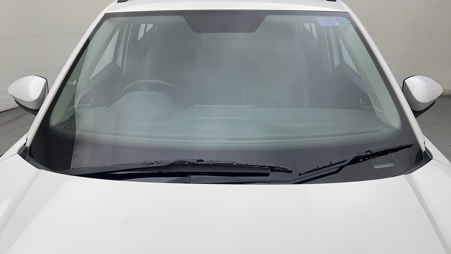 Used 2025 Skoda Kylaq Signature Plus AT Petrol Automatic exterior FRONT WINDSHIELD VIEW