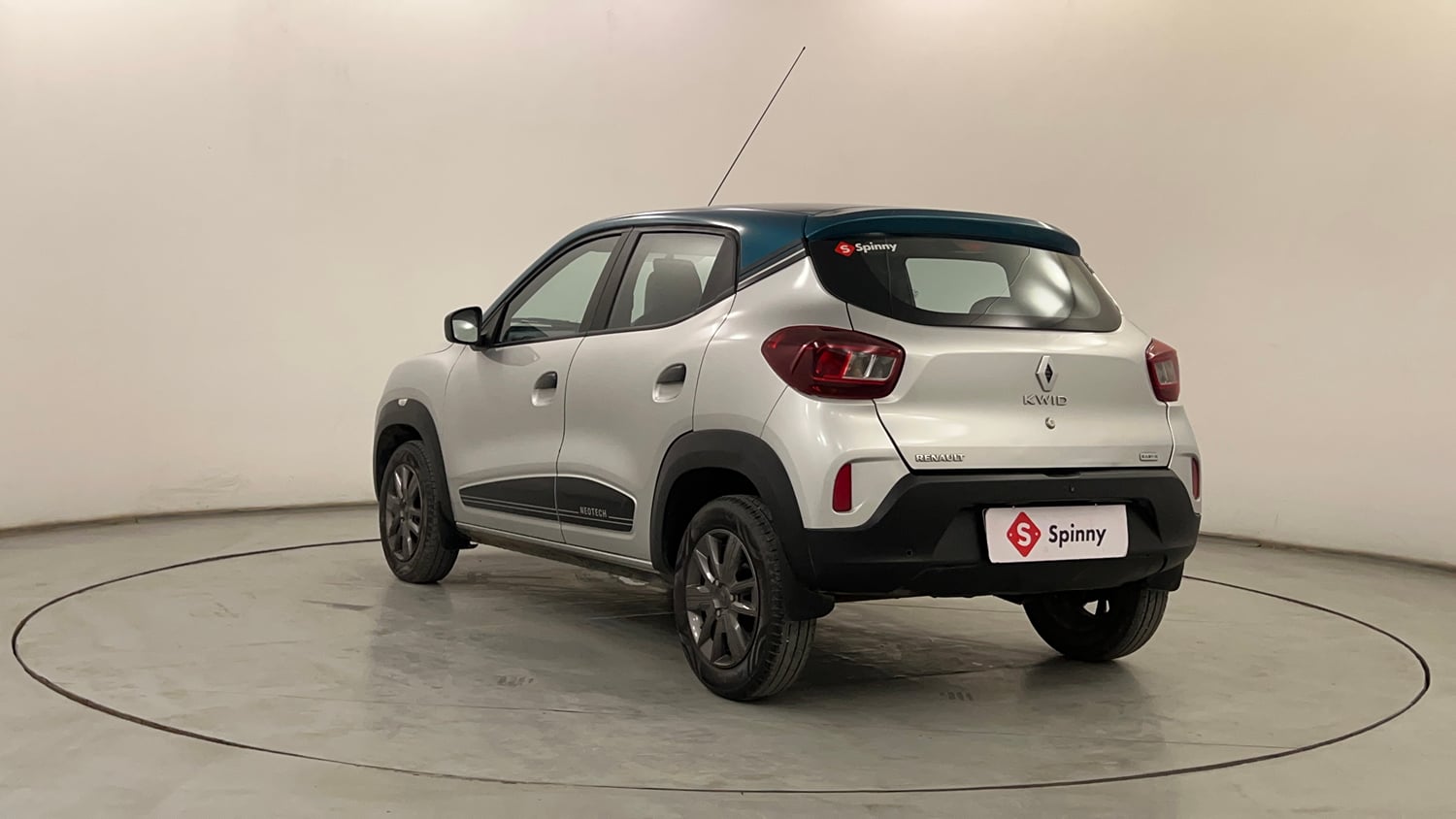 Used 2021 Renault Kwid Neotech RXL 1.0  AMT Petrol Automatic exterior LEFT REAR CORNER VIEW