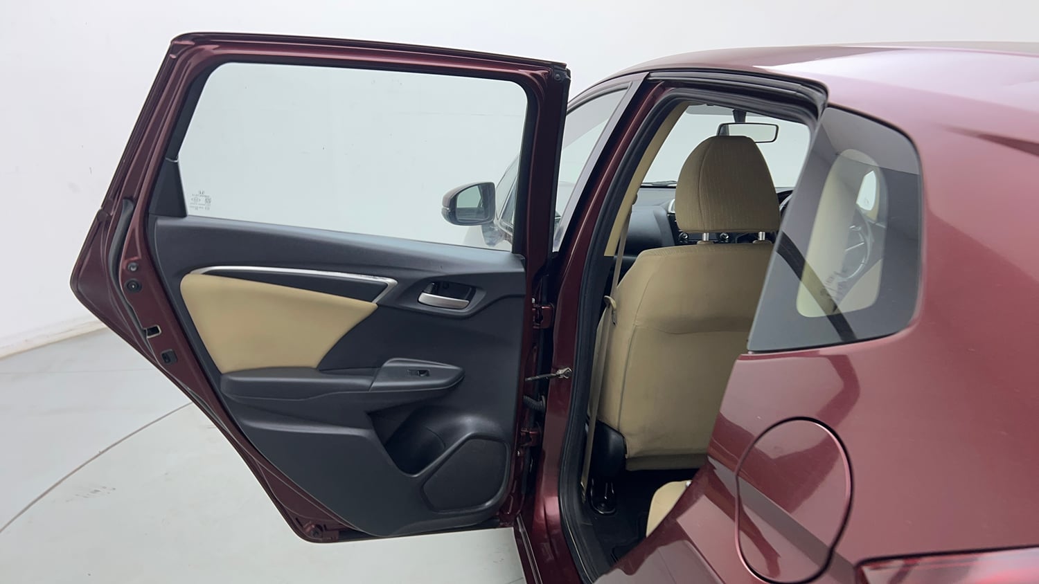 Used 2017 Honda Jazz V AT Petrol Petrol Automatic interior LEFT REAR DOOR OPEN VIEW