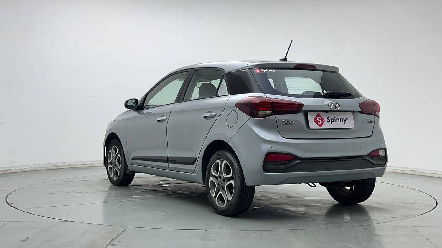 Used 2019 Hyundai Elite i20 Asta 1.2 (O) CVT Petrol Automatic exterior LEFT REAR CORNER VIEW