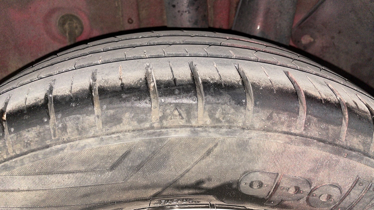 Used 2017 Hyundai Elite i20 Asta 1.2 (O) Petrol Manual tyres LEFT REAR TYRE TREAD VIEW
