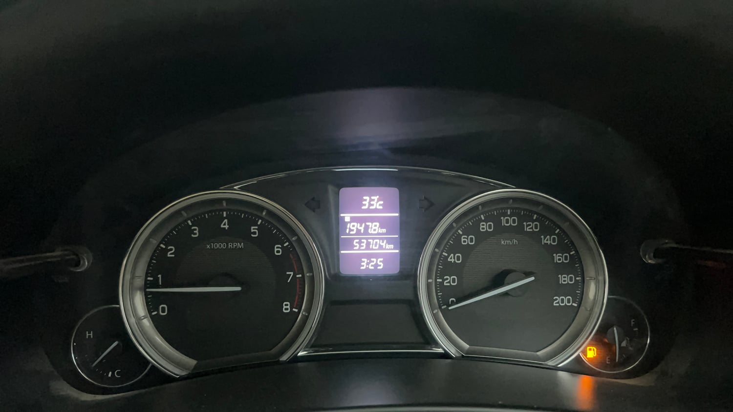 Used 2016 Maruti Suzuki Ciaz VXi+ Petrol Manual interior CLUSTERMETER VIEW