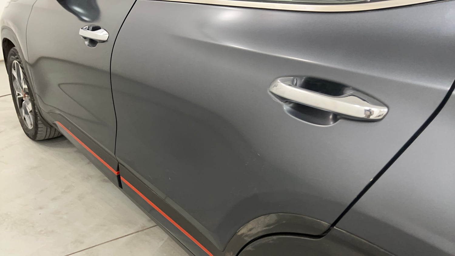 Used 2022 Kia Seltos X Line 1.4 DCT Petrol Automatic dents MINOR DENT