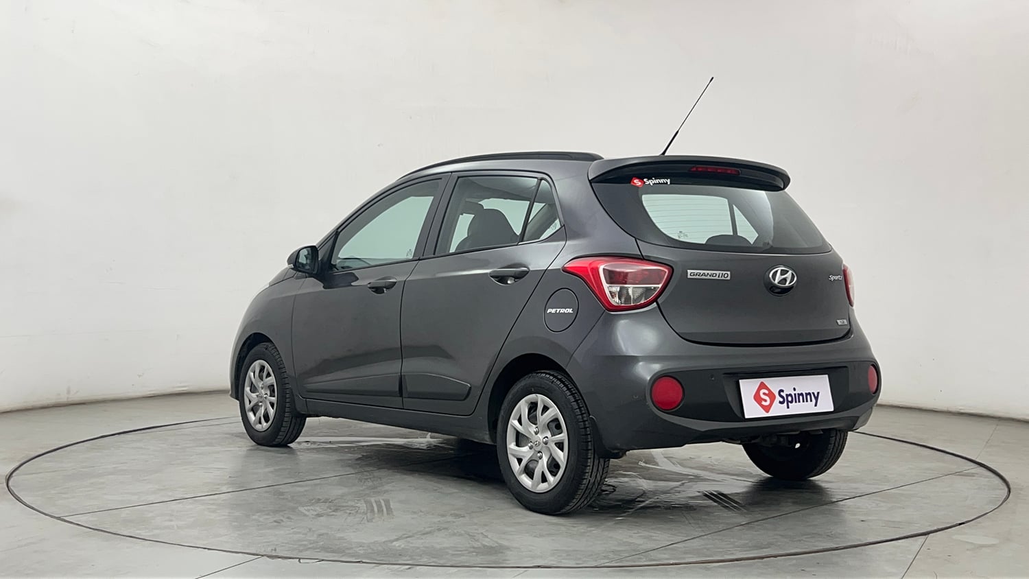 Used 2019 Hyundai Grand i10 Sportz 1.2 Kappa VTVT Petrol Manual exterior LEFT REAR CORNER VIEW