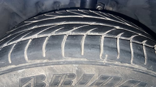 Used 2016 Ford EcoSport Titanium 1.5L Ti-VCT Petrol Manual tyres LEFT FRONT TYRE TREAD VIEW