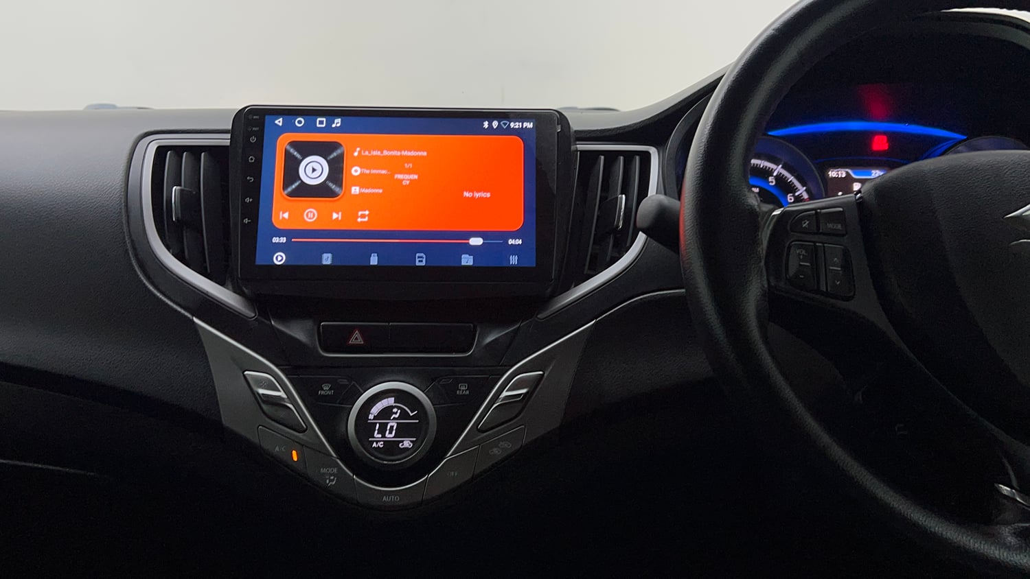 Used 2020 Maruti Suzuki Baleno Alpha Petrol Manual interior MUSIC SYSTEM & AC CONTROL VIEW