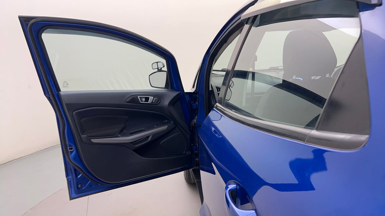 Used 2018 Ford EcoSport Titanium 1.5L Ti-VCT Petrol Manual interior LEFT FRONT DOOR OPEN VIEW