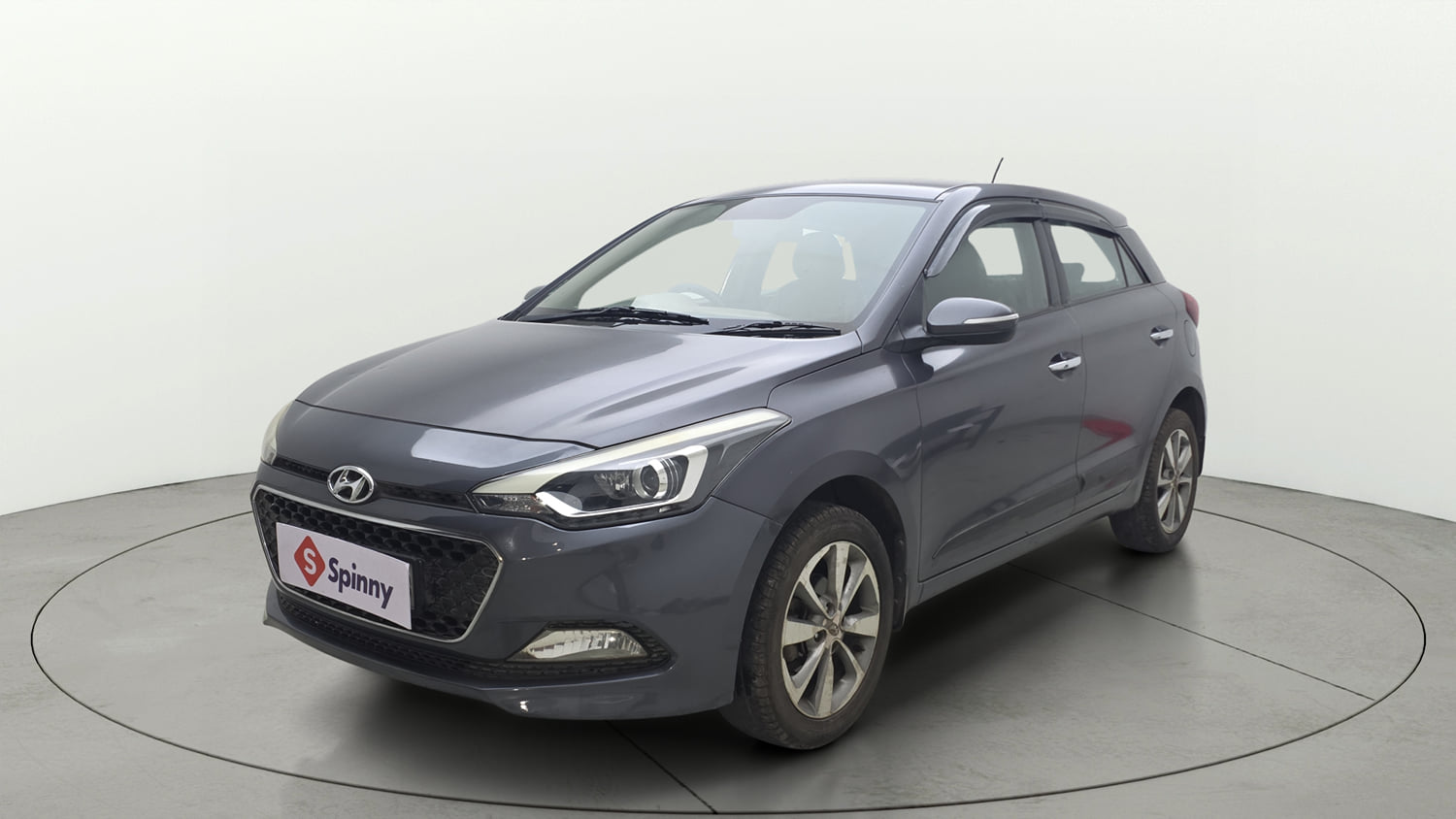 Used 2017 Hyundai Elite i20 Asta 1.4 CRDI Diesel Manual exterior LEFT FRONT CORNER VIEW