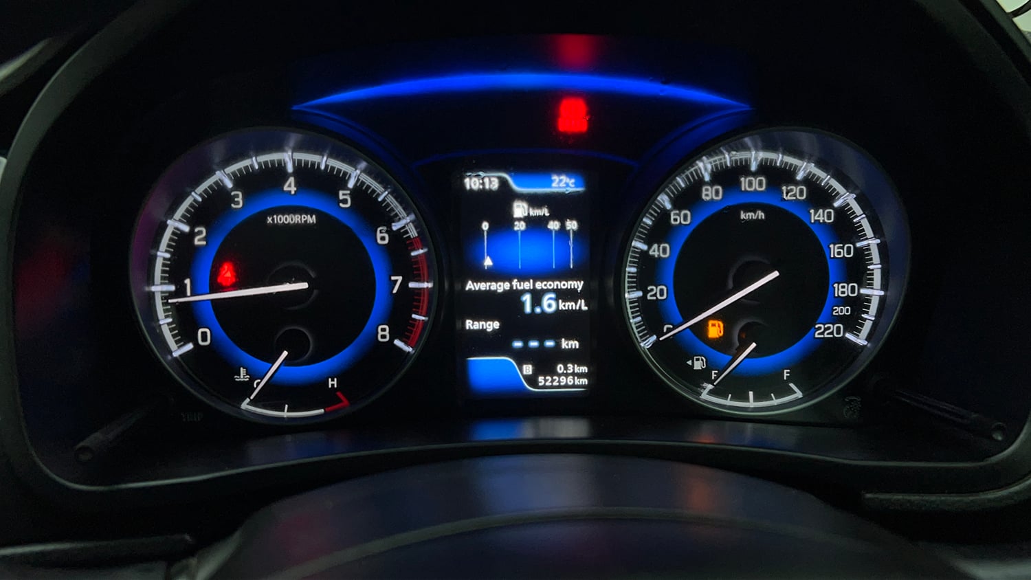 Used 2020 Maruti Suzuki Baleno Alpha Petrol Manual interior CLUSTERMETER VIEW