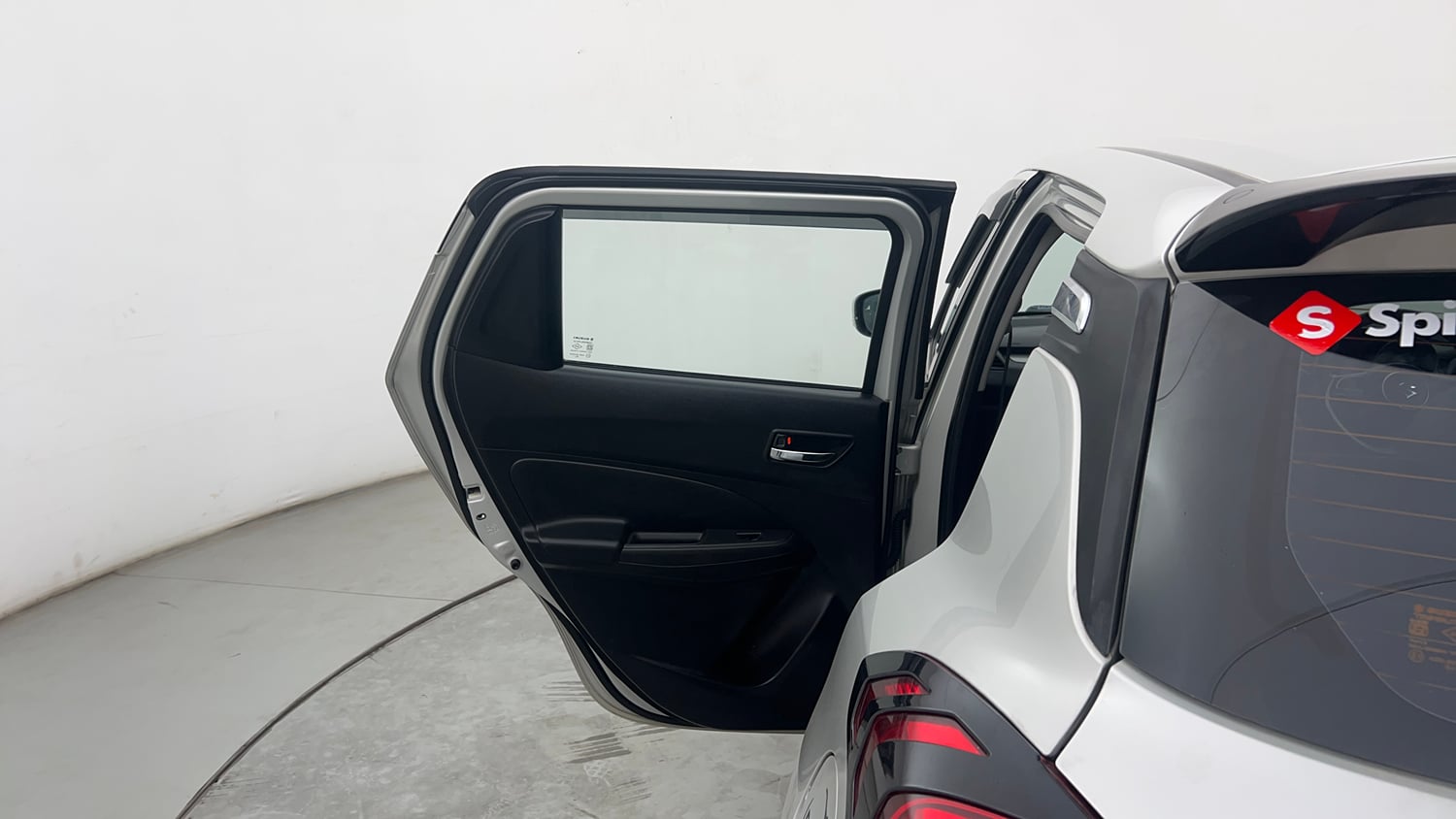 Used 2020 Maruti Suzuki Swift ZXi Plus AMT Petrol Automatic interior LEFT REAR DOOR OPEN VIEW