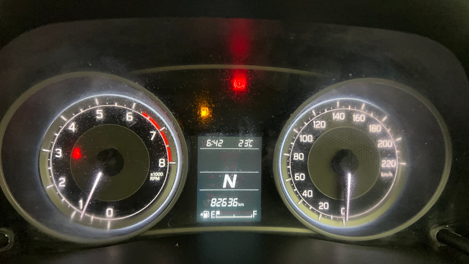 Used 2020 Maruti Suzuki Dzire ZXi AMT Petrol Automatic interior CLUSTERMETER VIEW
