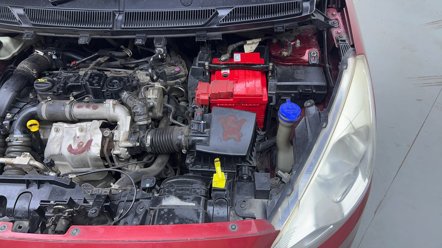 Used 2016 Ford Figo Titanium1.5 TDCi Diesel Manual engine ENGINE LEFT SIDE VIEW