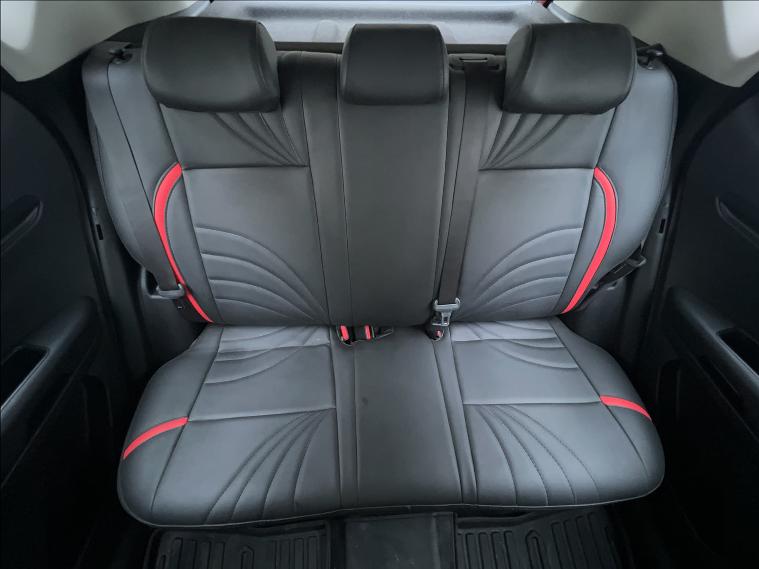 Used 2023 Kia Sonet HTK 1.2 Petrol MT Petrol Manual interior REAR SEAT CONDITION VIEW