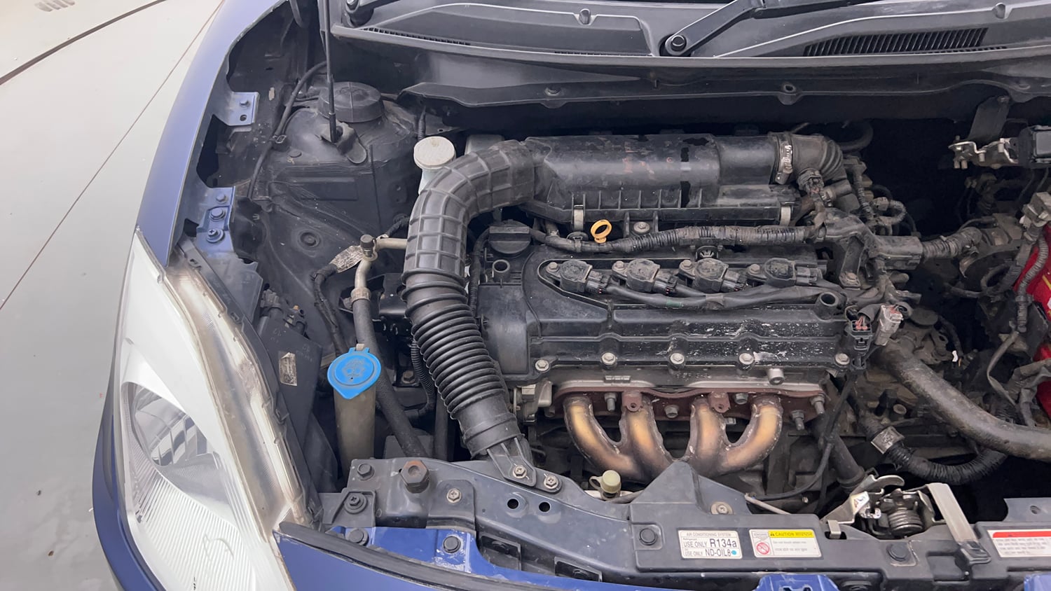 Used 2018 Maruti Suzuki Dzire VXi Petrol Manual engine ENGINE RIGHT SIDE VIEW