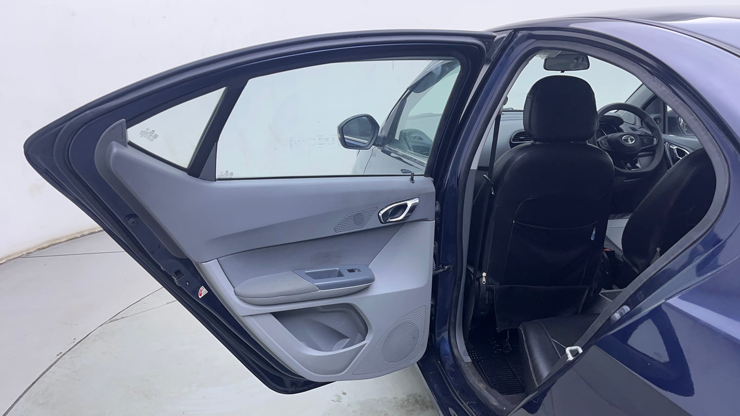 Used 2023 Tata Tigor XZ Plus Petrol Manual interior LEFT REAR DOOR OPEN VIEW
