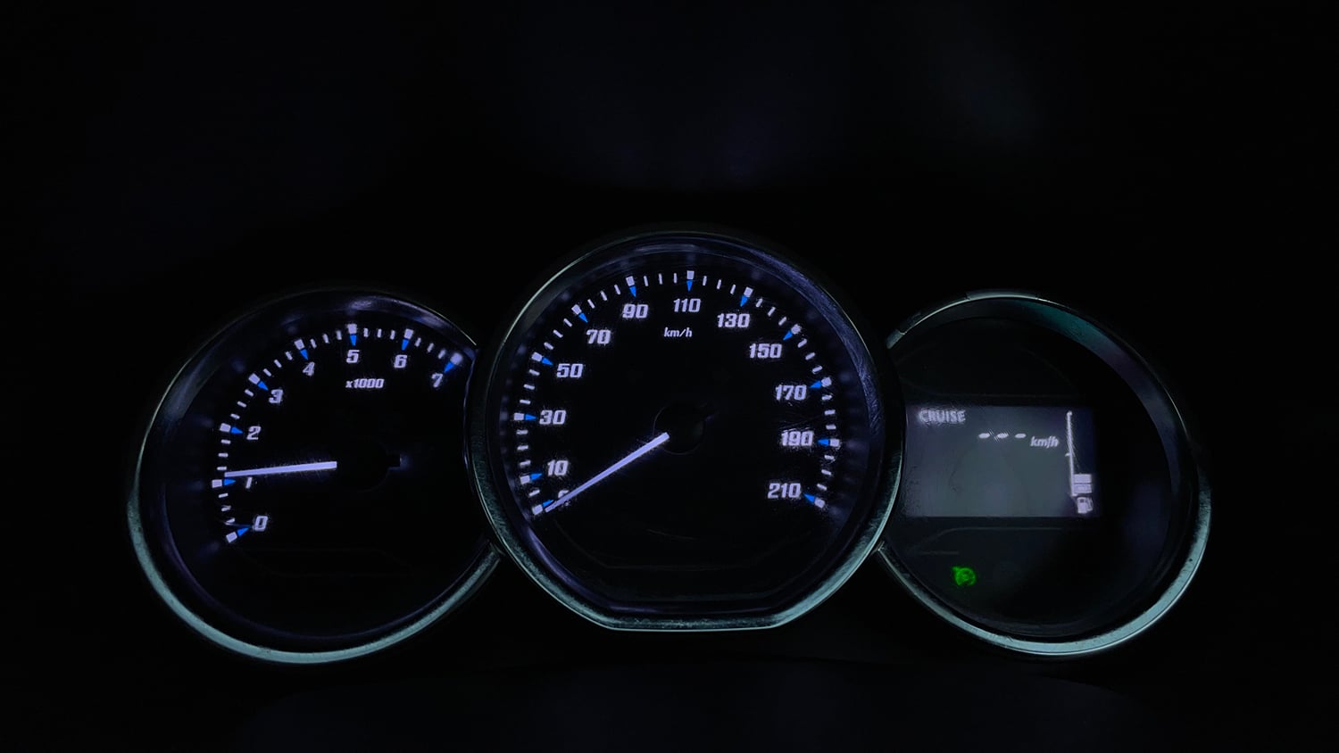 Used 2021 Renault Duster RXZ 1.5 Petrol MT Petrol Manual interior CLUSTERMETER VIEW