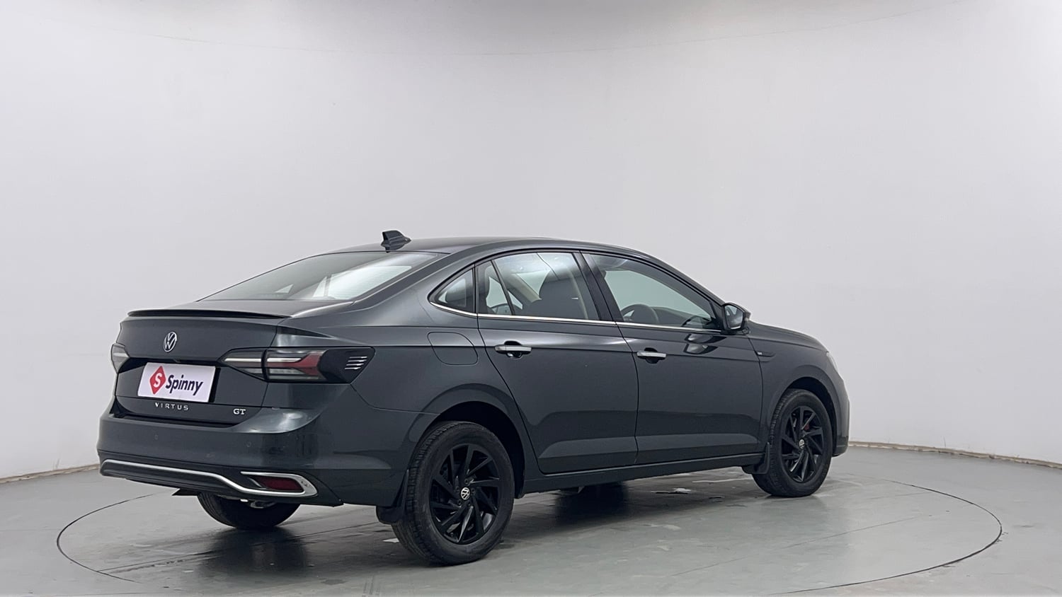 Used 2022 Volkswagen Virtus GT Plus 1.5 TSI EVO DSG Petrol Automatic exterior RIGHT REAR CORNER VIEW
