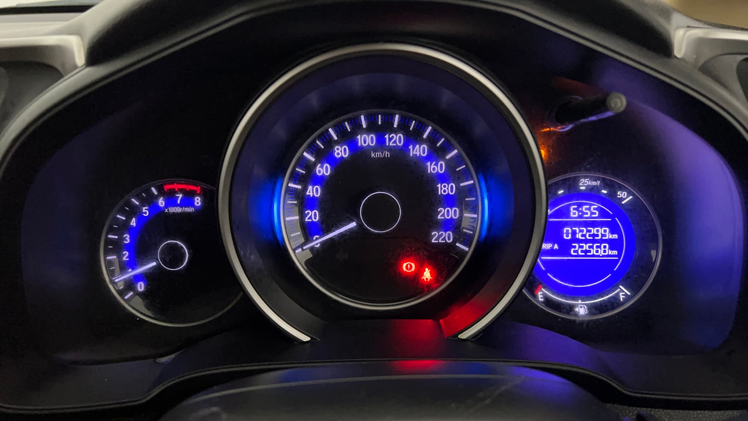 Used 2016 Honda Jazz SV Petrol Petrol Manual interior CLUSTERMETER VIEW