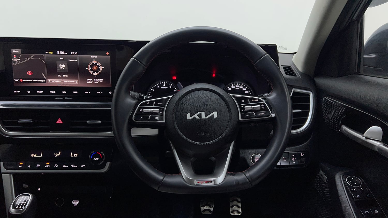 Used 2023 Kia Seltos GTX Plus 1.4 Petrol Manual interior STEERING VIEW