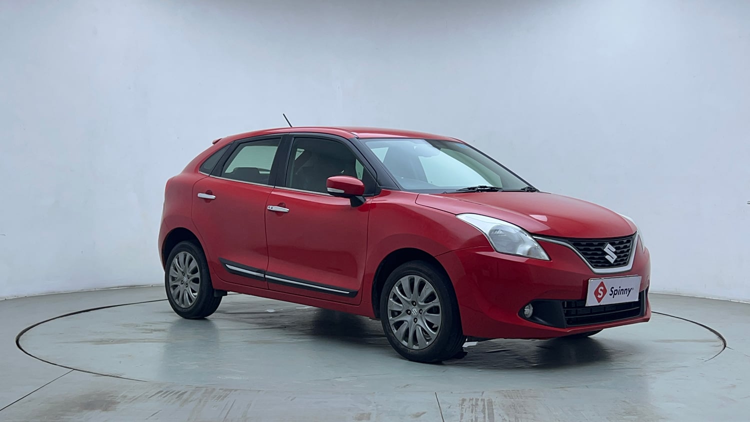 Used 2017 Maruti Suzuki Baleno Zeta 1.2 AT Petrol Automatic exterior RIGHT FRONT CORNER VIEW
