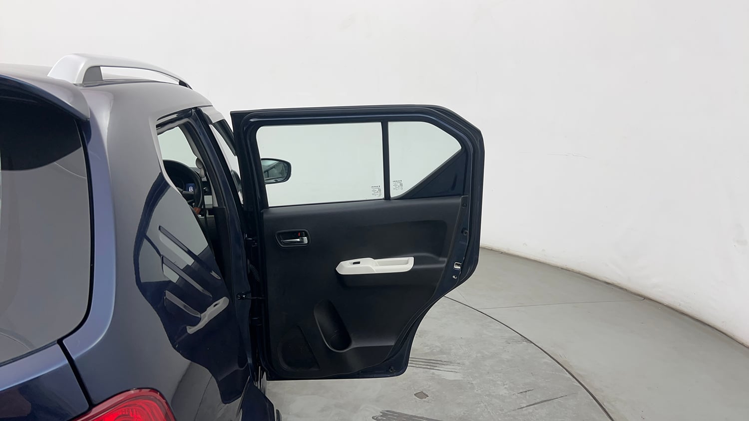 Used 2022 Maruti Suzuki Ignis Zeta 1.2 MT Petrol Manual interior RIGHT REAR DOOR OPEN VIEW